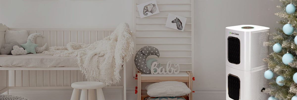 air purifier in a nursery