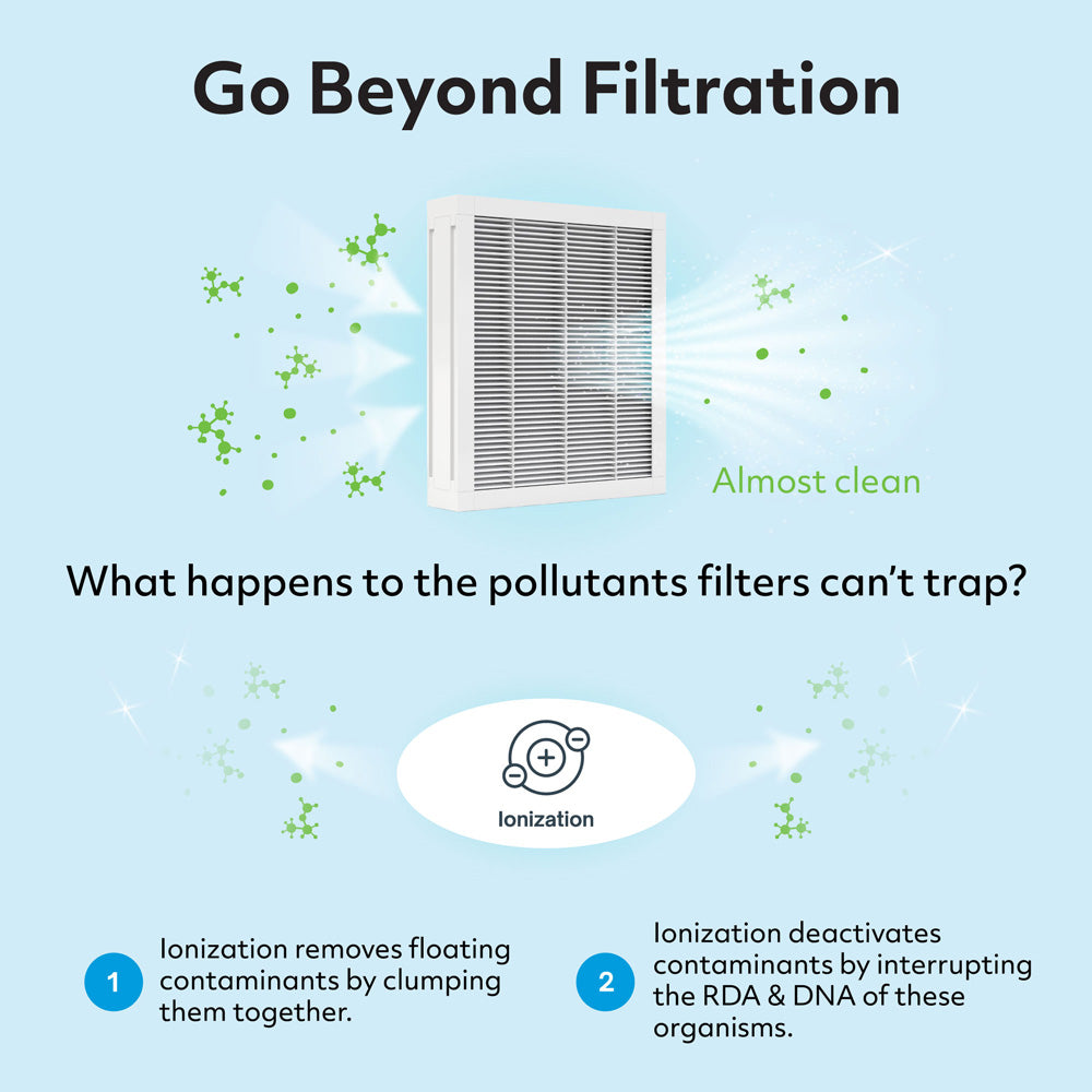 4-in-1 Air Purifier - True HEPA Filter with Negative Ion Generator, Free  Delivery